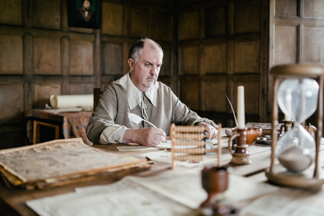 Historic Interpreter in Ante Chamber